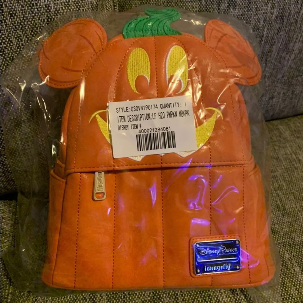 Disney Pumpkin Loungefly - Picture 2 of 4